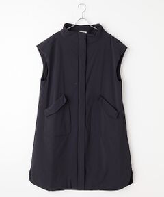 TABASA / タバサ ベスト | 撥水 ストレッチ タフタ 中綿入り ベスト