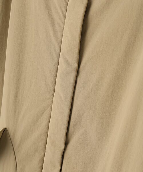 TABASA / タバサ ベスト | 撥水 ストレッチ タフタ 中綿入り ベスト | 詳細1