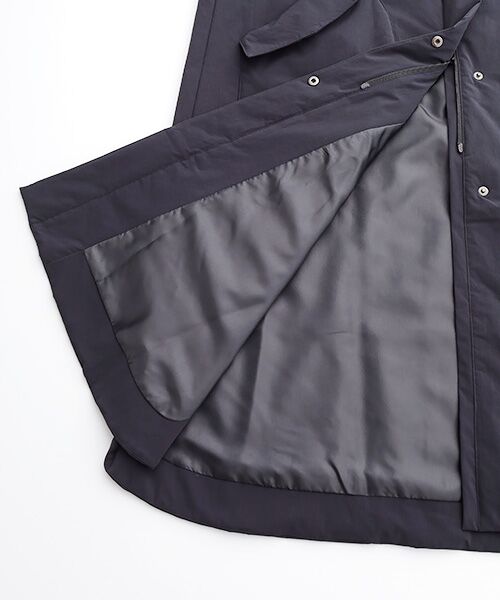 TABASA / タバサ ベスト | 撥水 ストレッチ タフタ 中綿入り ベスト | 詳細7