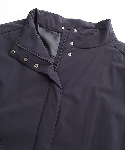 TABASA / タバサ ベスト | 撥水 ストレッチ タフタ 中綿入り ベスト | 詳細8