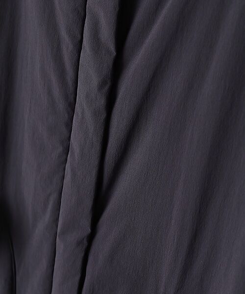 TABASA / タバサ ベスト | 撥水 ストレッチ タフタ 中綿入り ベスト | 詳細9