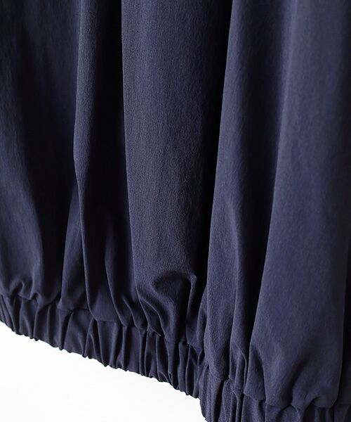 TABASA / タバサ ブルゾン | 撥水 ストレッチタフタ スリーブレス ブルゾン | 詳細2