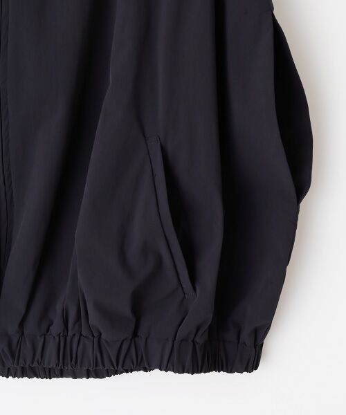 TABASA / タバサ ブルゾン | 撥水 ストレッチタフタ スリーブレス ブルゾン | 詳細5