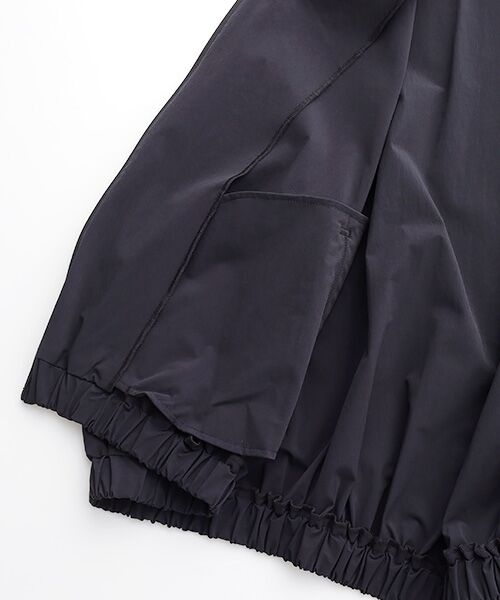 TABASA / タバサ ブルゾン | 撥水 ストレッチタフタ スリーブレス ブルゾン | 詳細6