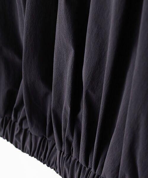 TABASA / タバサ ブルゾン | 撥水 ストレッチタフタ スリーブレス ブルゾン | 詳細7