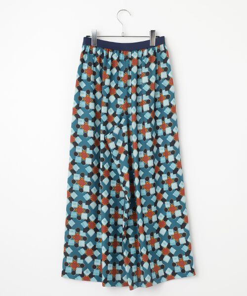 TABASA / タバサ その他パンツ | 幾何ダイヤ プリント パンツ | 詳細1