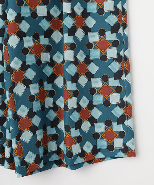 TABASA / タバサ その他パンツ | 幾何ダイヤ プリント パンツ | 詳細3