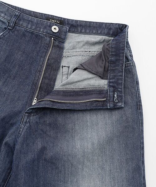 TABASA / タバサ デニムパンツ | 9オンス リサイクルデニム ファイブポケット パンツ | 詳細5