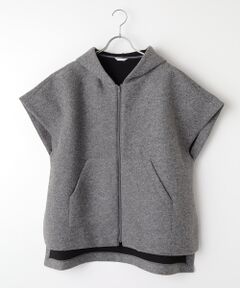 TABASA / タバサ ブルゾン | ボンディング クロス スリーブレス ブルゾン