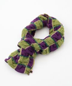 TABASA / タバサ マフラー・ショール・スヌード・ストール | ☆チェッカー柄 ミニ マフラー