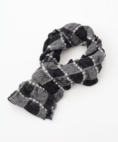 TABASA / タバサ マフラー・ショール・スヌード・ストール | ☆チェッカー柄 ミニ マフラー