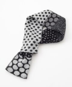 TABASA / タバサ マフラー・ショール・スヌード・ストール | ☆ドット柄 ミニ マフラー