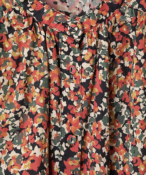 TABASA / タバサ ロング・マキシ丈ワンピース | ペイントフラワー プリント ワンピース | 詳細1