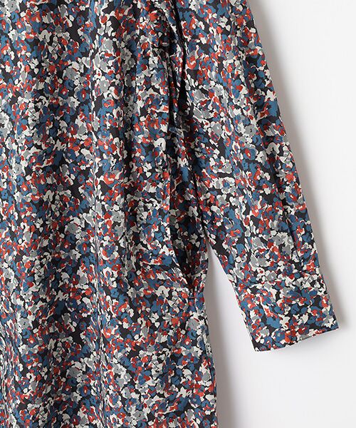 TABASA / タバサ ロング・マキシ丈ワンピース | ペイントフラワー プリント ワンピース | 詳細4