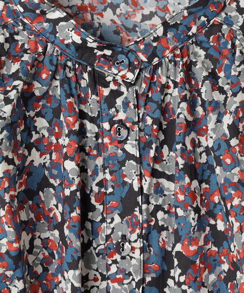 TABASA / タバサ ロング・マキシ丈ワンピース | ペイントフラワー プリント ワンピース | 詳細7