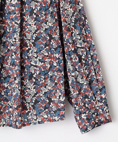 TABASA / タバサ シャツ・ブラウス | ペイントフラワー プリント ブラウス | 詳細4