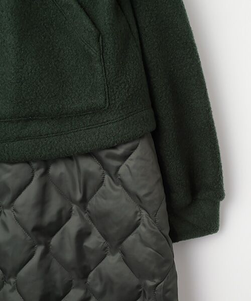 TABASA / タバサ その他アウター | キルト × ボア ３ウェイ コート | 詳細3