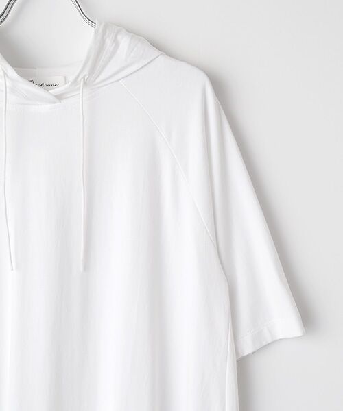 TABASA / タバサ チュニック | スビン 天竺 フードつき チュニック | 詳細2