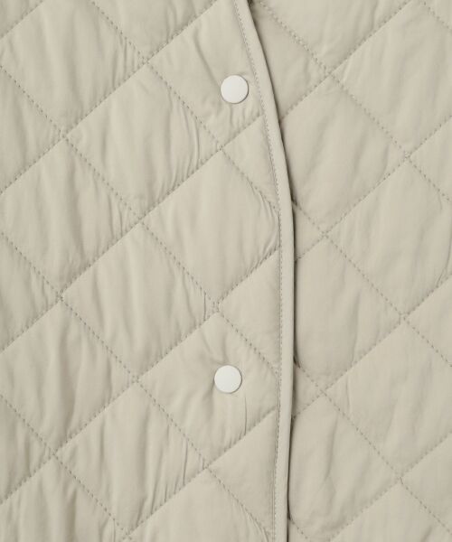 TABASA / タバサ ベスト | キルティングロングベスト | 詳細6