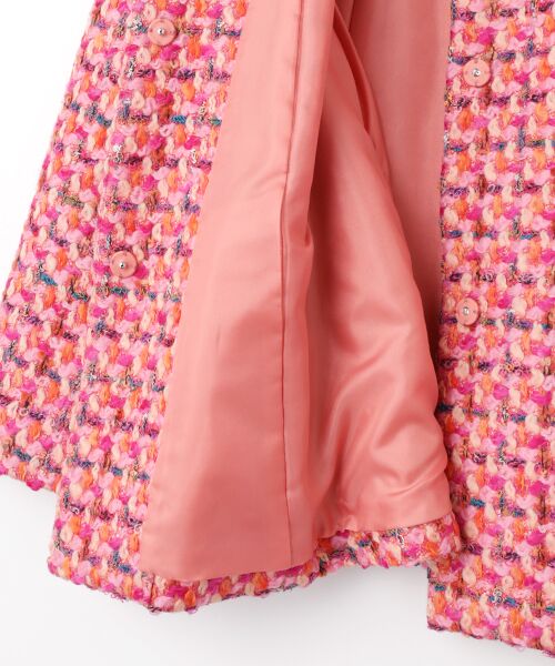 TABASA / タバサ ノーカラージャケット | ファンシーツィードジャケット | 詳細4