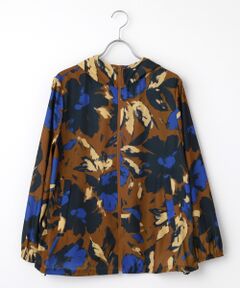 TABASA / タバサ ナイロンジャケット | ブラッシュフラワープリントジャケット