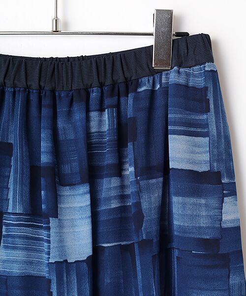 TABASA / タバサ その他パンツ | ペイントチェックプリントパンツ | 詳細2