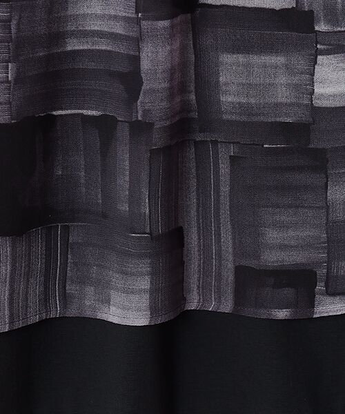 TABASA / タバサ その他パンツ | ペイントチェックプリントパンツ | 詳細6