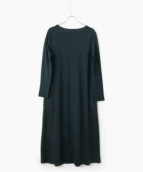 TABASA / タバサ ロング・マキシ丈ワンピース | コットン/ウール ギンガム ワンピース | 詳細2