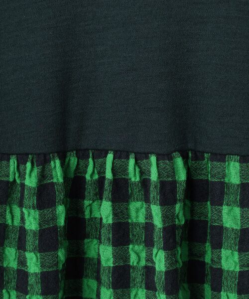 TABASA / タバサ ロング・マキシ丈ワンピース | コットン/ウール ギンガム ワンピース | 詳細6