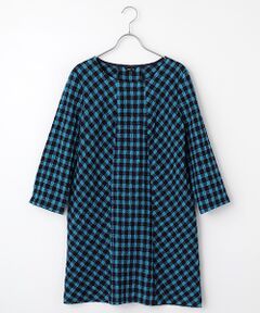 TABASA / タバサ チュニック | コットン/ウール ギンガム チュニック