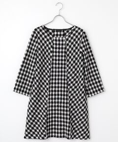TABASA / タバサ チュニック | コットン/ウール ギンガム チュニック