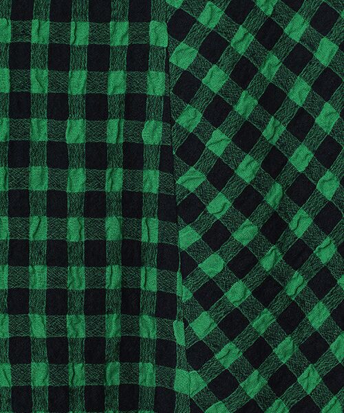 TABASA / タバサ チュニック | コットン/ウール ギンガム チュニック | 詳細2