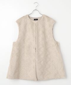 TABASA / タバサ ベスト | アストラカン風 ファー ベスト