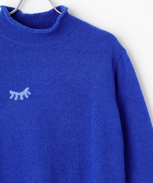 TABASA / タバサ チュニック | ブークレー スリープモチーフ ニット チュニック | 詳細2