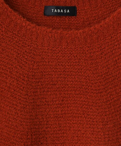 TABASA / タバサ チュニック | ブークレー ニット チュニック | 詳細2