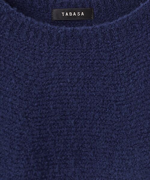 TABASA / タバサ チュニック | ブークレー ニット チュニック | 詳細7