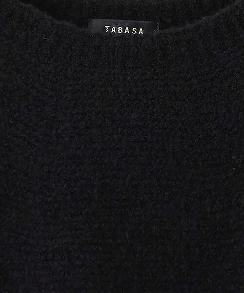 TABASA / タバサ チュニック | ブークレー ニット チュニック | 詳細8
