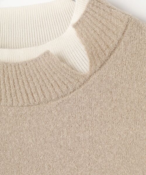 TABASA / タバサ ニット・セーター | ブークレー スリット セーター | 詳細6