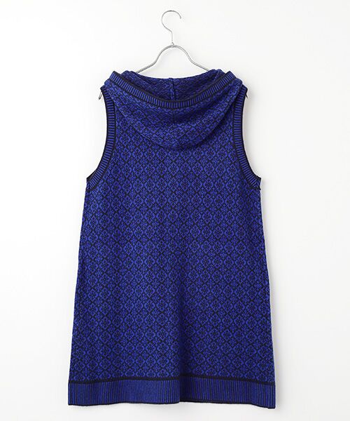 TABASA / タバサ ベスト | キヒノヴィッツ風 ニット ベスト | 詳細1