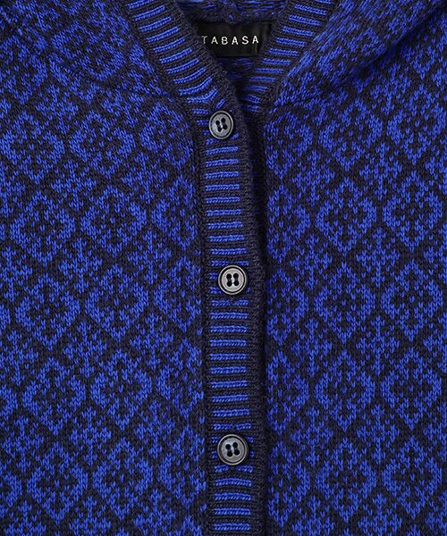 TABASA / タバサ ベスト | キヒノヴィッツ風 ニット ベスト | 詳細4