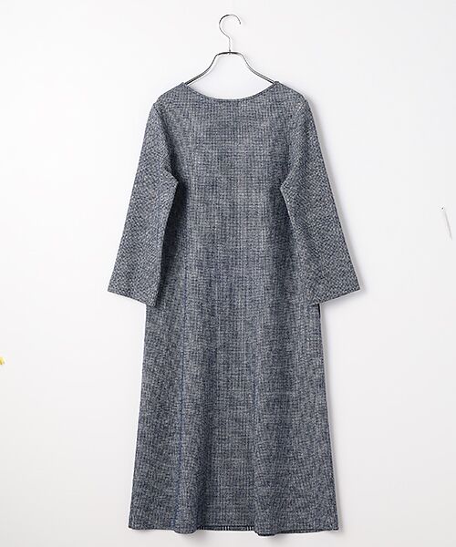 TABASA / タバサ ロング・マキシ丈ワンピース | グレンチェック リバー ワンピース | 詳細1