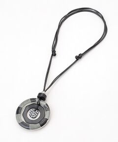 TABASA / タバサ ネックレス・ペンダント・チョーカー | ☆バイカラー サークル モチーフ ネックレス