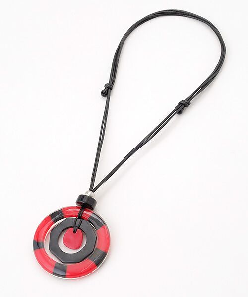 TABASA / タバサ ネックレス・ペンダント・チョーカー | ☆バイカラー サークル モチーフ ネックレス | 詳細1