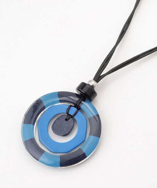 TABASA / タバサ ネックレス・ペンダント・チョーカー | ☆バイカラー サークル モチーフ ネックレス | 詳細5
