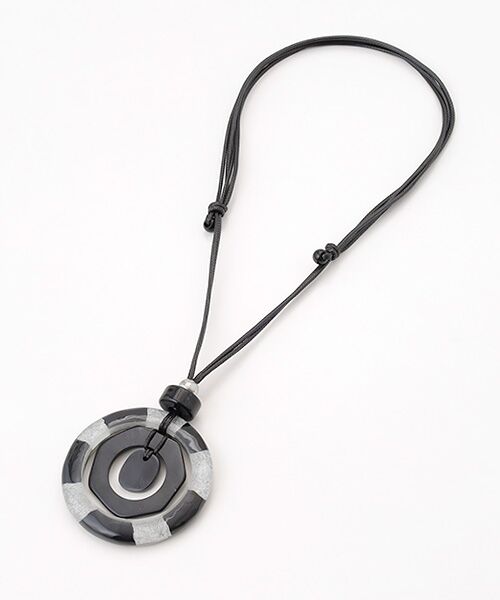 TABASA / タバサ ネックレス・ペンダント・チョーカー | ☆バイカラー サークル モチーフ ネックレス | 詳細6