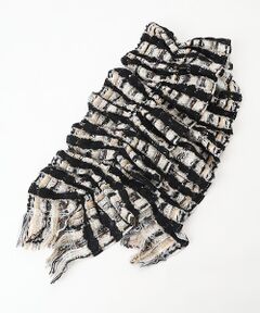 TABASA / タバサ マフラー・ショール・スヌード・ストール | ☆ループヤーン チェック シャーリング マフラー