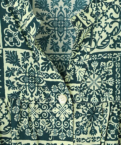 TABASA / タバサ シャツ・ブラウス | ノルディックプリント ブラウス | 詳細5