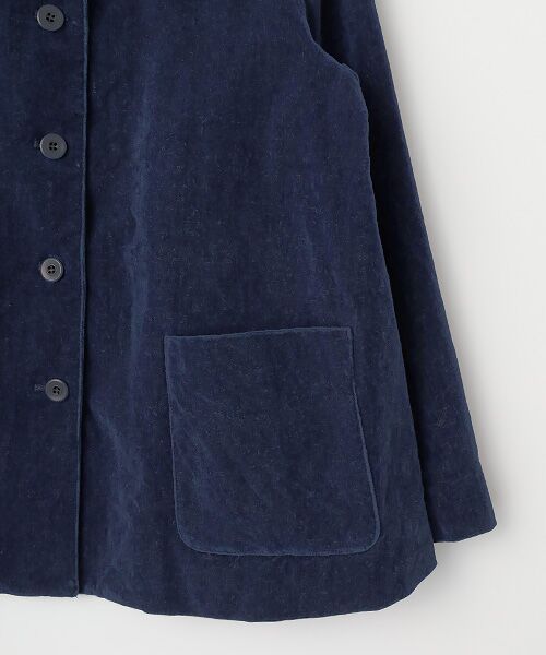 TABASA / タバサ その他アウター | インディゴ ストレッチ 別珍 ジャケット | 詳細3
