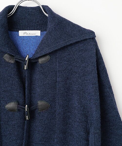 TABASA / タバサ ポンチョ | 接結 ニット ポンチョ | 詳細3