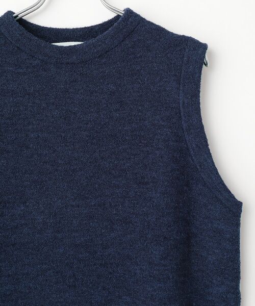 TABASA / タバサ ベスト | 接結 ニット ベスト | 詳細4